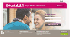 Desktop Screenshot of e-kontakti.fi